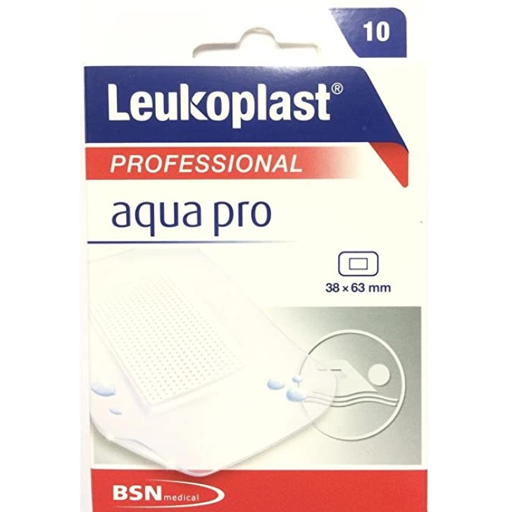Leukoplast Aqua Pro Cerotti Impermeabili 38 x 63 10 Pezzi