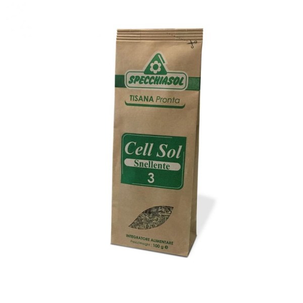 Specchiasol Tisana Pronta Cell Sol 3 Snellante 100 grammi