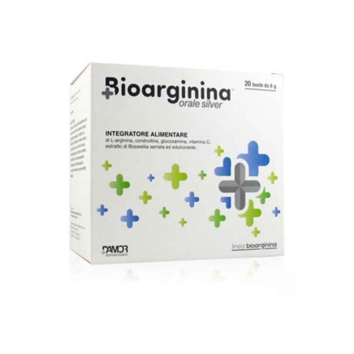 Bioarginina Orale Silver 20 Bustine - Integratore Alimentare