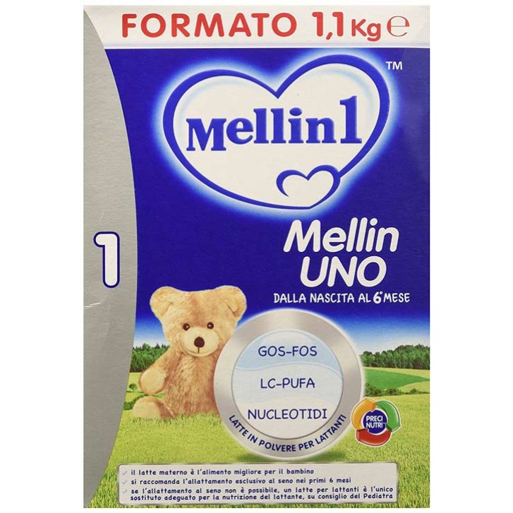 Mellin 1 Latte in Polvere 1100 grammi