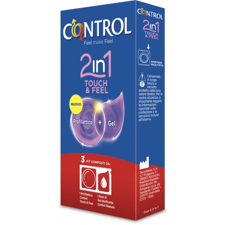 Control 2 in 1 Nature Touch & Free Lube 3 Kit