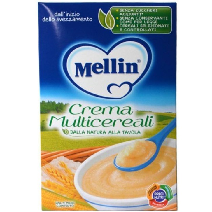 Mellin Crema Multicereali 200 grammi