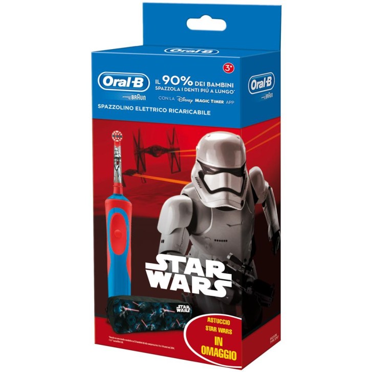 Oral-B Power Vitality Star Wars Special Pack Spazzolino Elettrico
