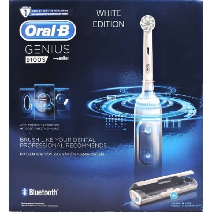 Oral-B Genius 9100 Ultrathin White Spazzolino Elettrico