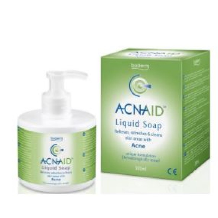 Acnaid Sapone Liquido Detergente Viso e Corpo Pelle Acneica 300 ml