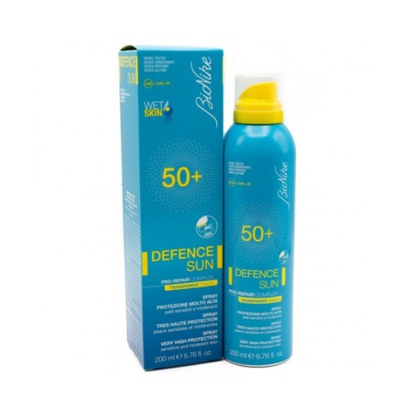 Bionike Defence Sun Solare Spray Trasparente Tocco Secco SPF 50+ 200 ml