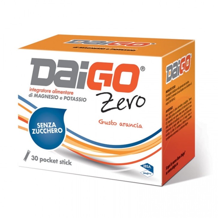 Daigo Zero Zucchero 30 Bustine - Integratore Magnesio e Potassio