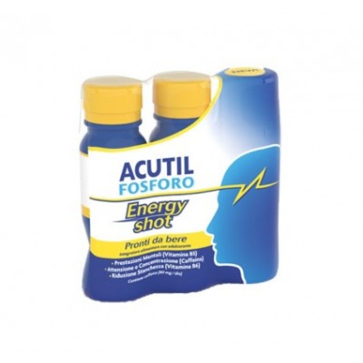 Acutil Fosforo Energy Shot 3 x 60 ml - Integratore Alimentare