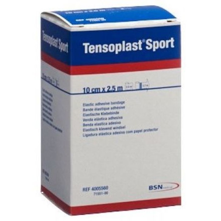 Tensoplast Sport Benda Elastica Adesiva 10 cm x 2,5 m