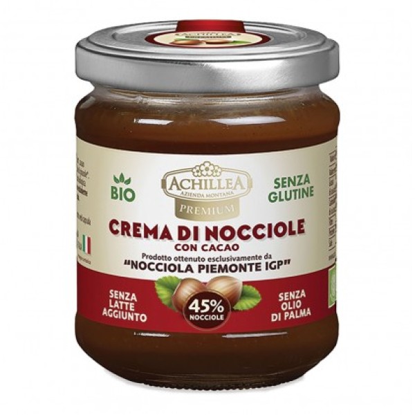 Achillea Crema Nocciola Cacao 180 grammi