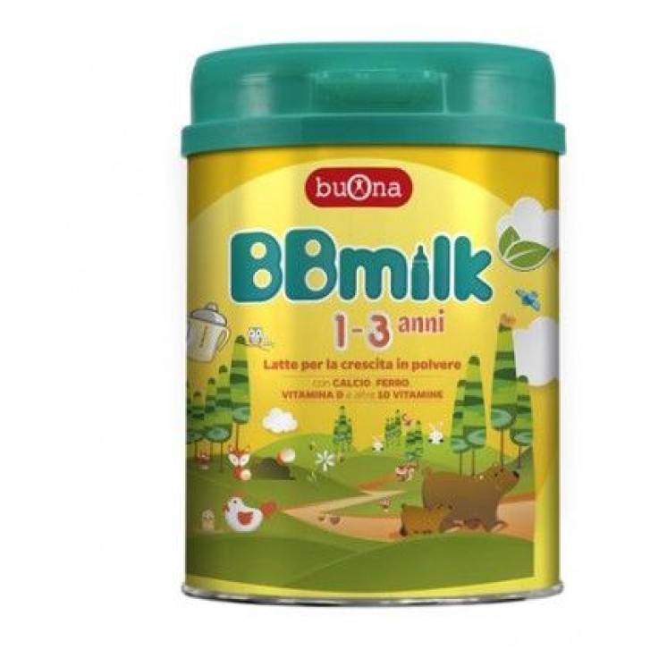 BB Milk 1-3 Anni Latte in Polvere 750 grammi