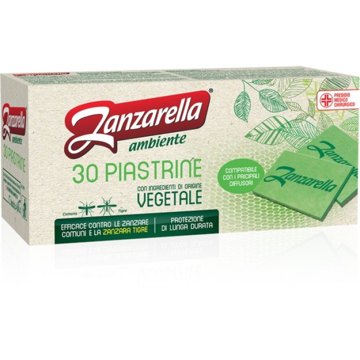 Zanzarella Piastrine Verdi 30 pezzi