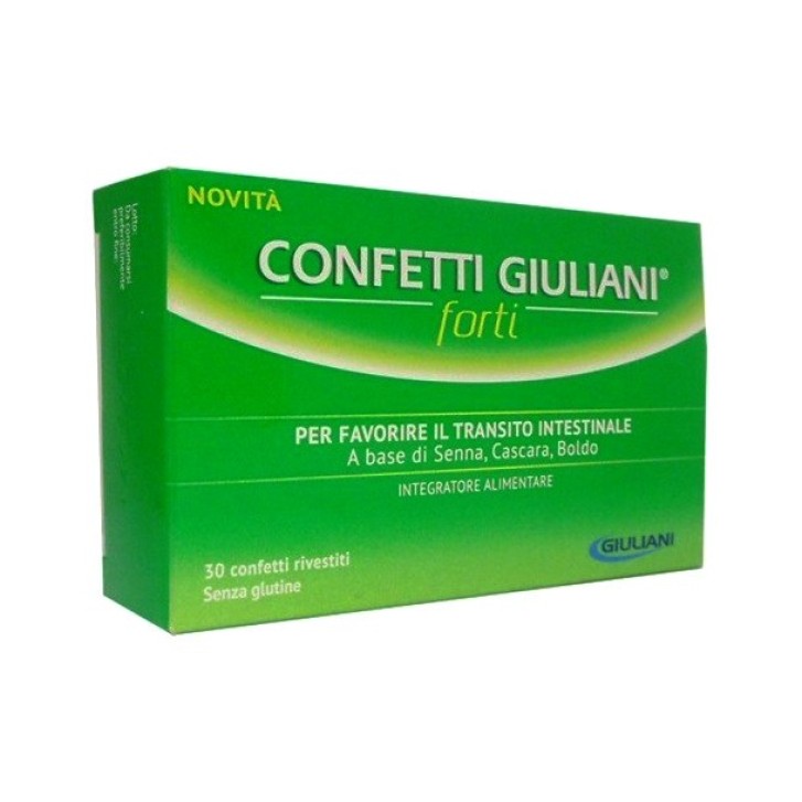 Giuliani 30 Confetti Forti - Integratore per Motilità Intestinale