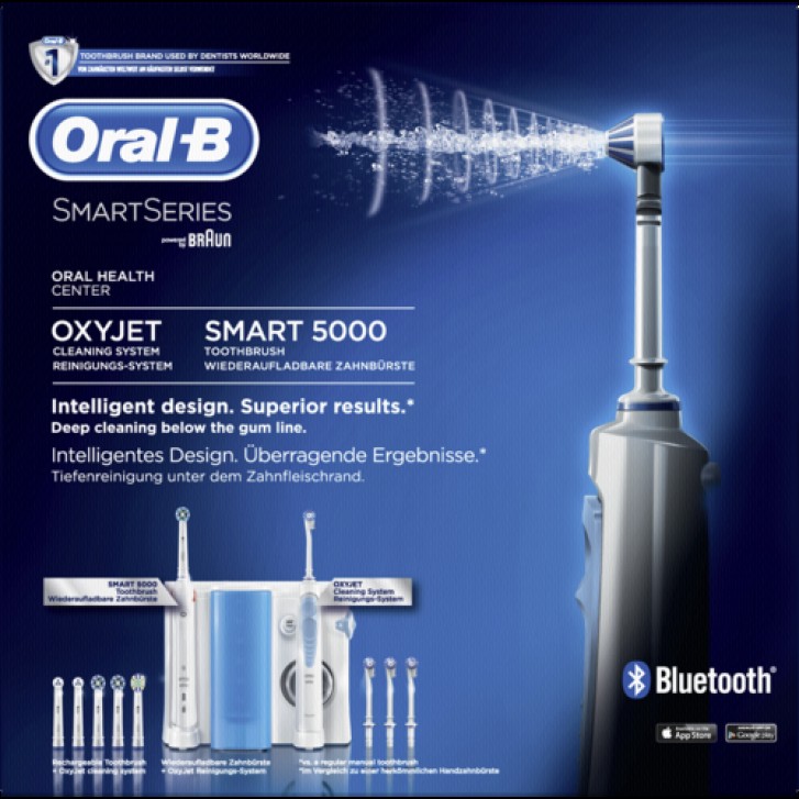 Oral-B Oxyjet Smart5 Spazzolino Elettrico + Idropulsore 