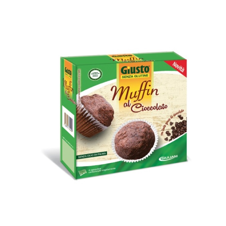 Giusto Senza Glutine Muffin Cioccolato Gluten Free 200 grammi