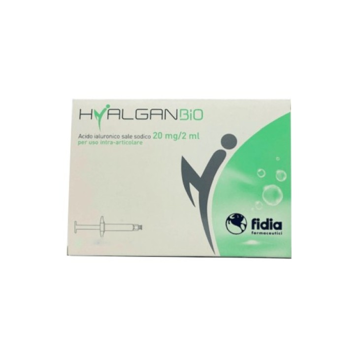 Hyalganbio Flacone per Siringa Intra-Articolare 20 mg 2 ml 1 Pezzo