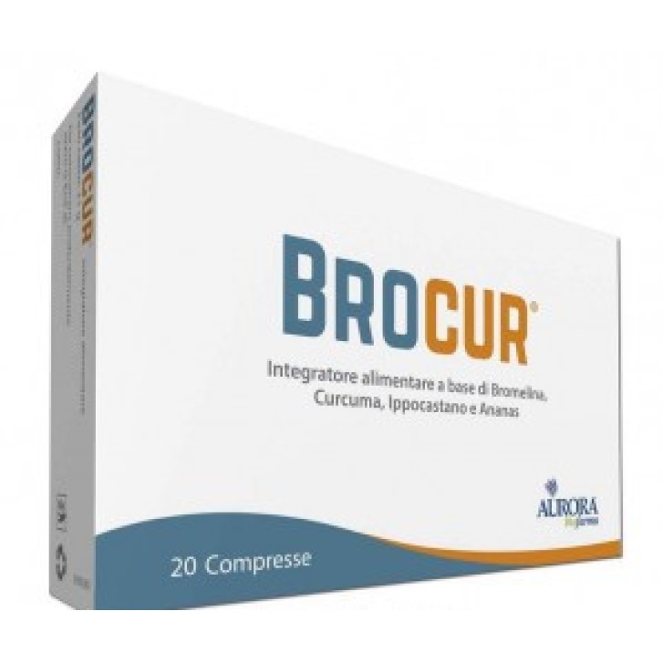 Brocur 20 Compresse - Integratore Bromelina