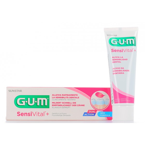 Gum Sensivital+ Dentifricio Denti Sensibili 75 ml