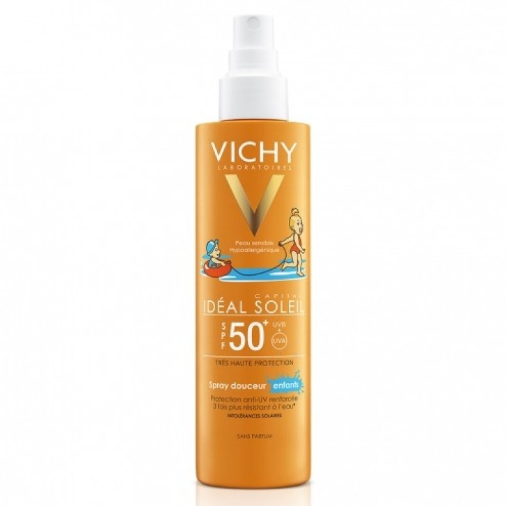 Vichy Ideal Soleil Spray Solare Bambini SPF 50+ 200 ml