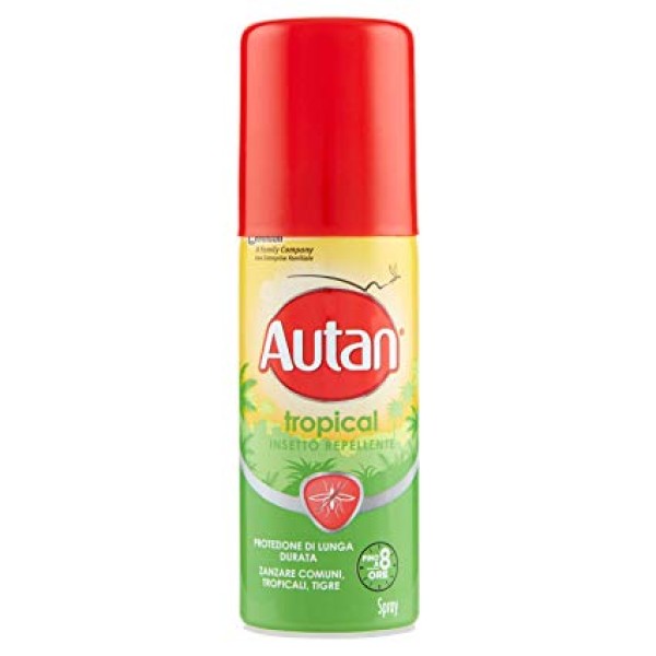 Autan Tropical Spray Antizanzare Tropicali 50 ml