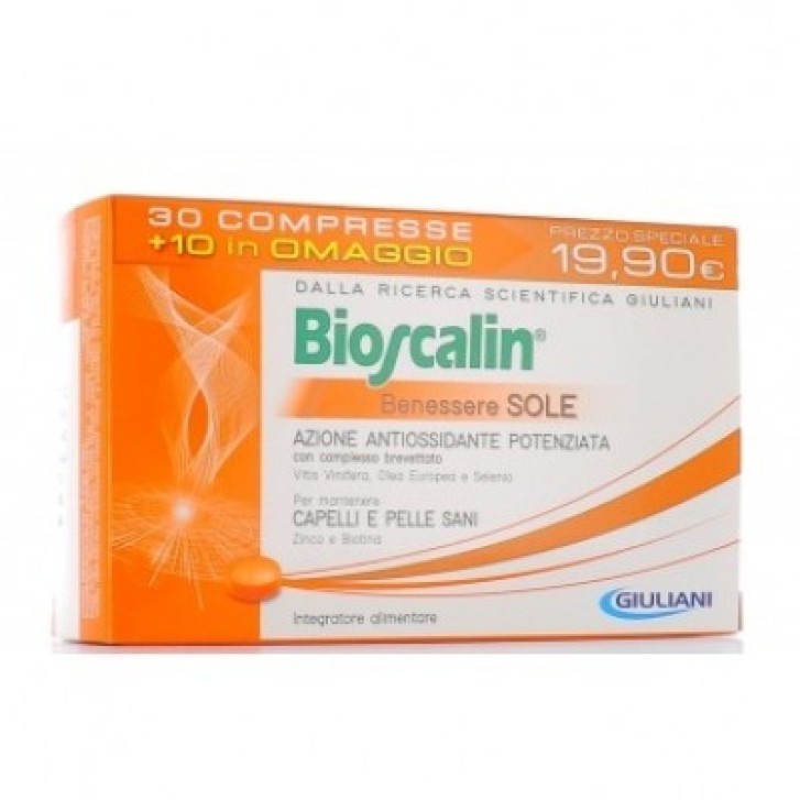 Bioscalin Sole 30 + 10 Compresse - Integratore Alimentare