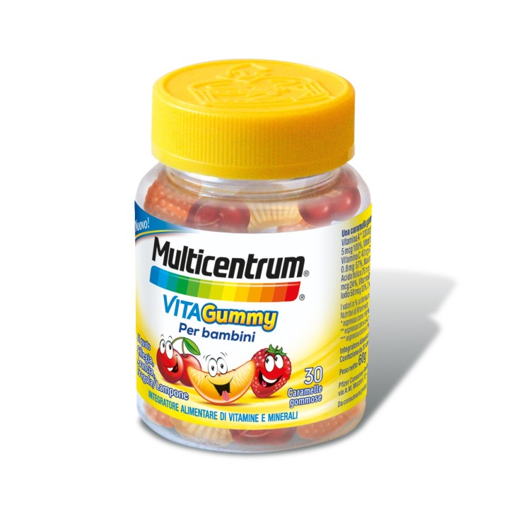 Multicentrum VitaGummy 30 Caramelle - Integratore Alimentare Bambini