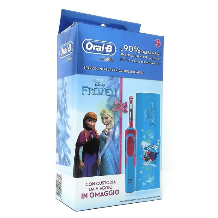 Oral-B Power Vitality Spazzolino Elettrico Ricaricabile Frozen