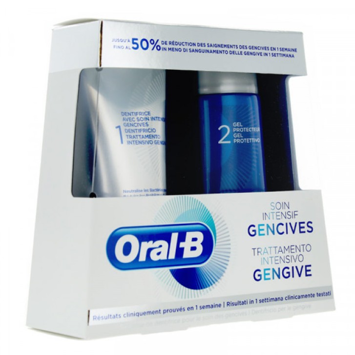 Oral-B Trattamento Intensivo Gengive 85 + Gel 63 ml