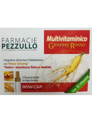 Selerbe Ginseng Multivitaminico 12 Flaconcini - Integratore Alimentare