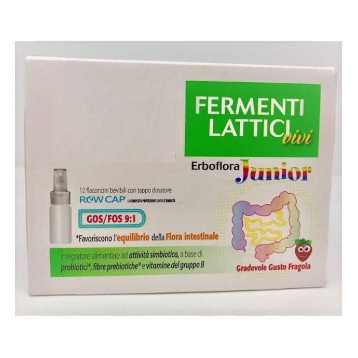 Erboflora Junior 12 Flaconcini 10 ml - Integratore Alimentare