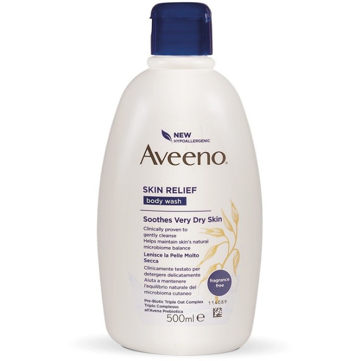 Aveeno Skin Relief Wash Bagno Doccia 500 ml