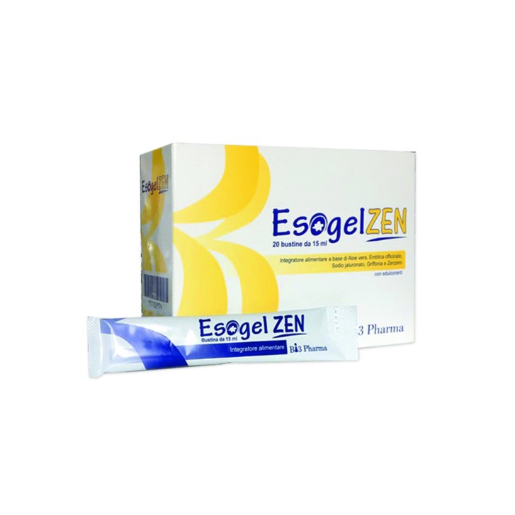 Esogel Zen 20 Bustine 15 ml - Integratore Controllo Acidità Gastrica
