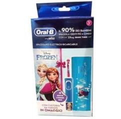 Oral-B Vitality Kids Spazzolino Elettrico Frozen + 3 Anni Special Pack