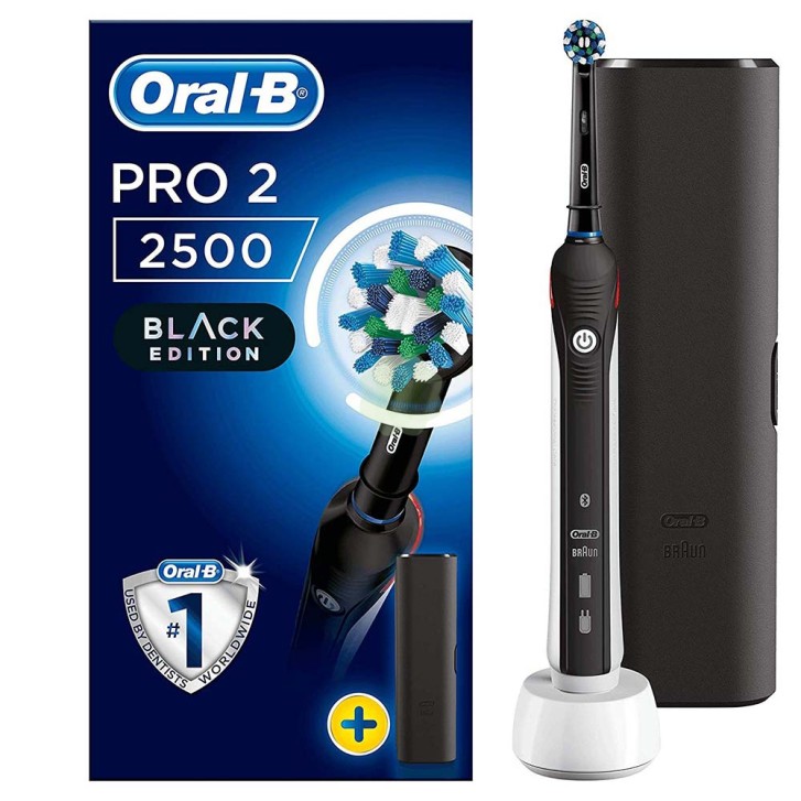 Oral-B Power Pro 2500 Black Spazzolino Elettrico