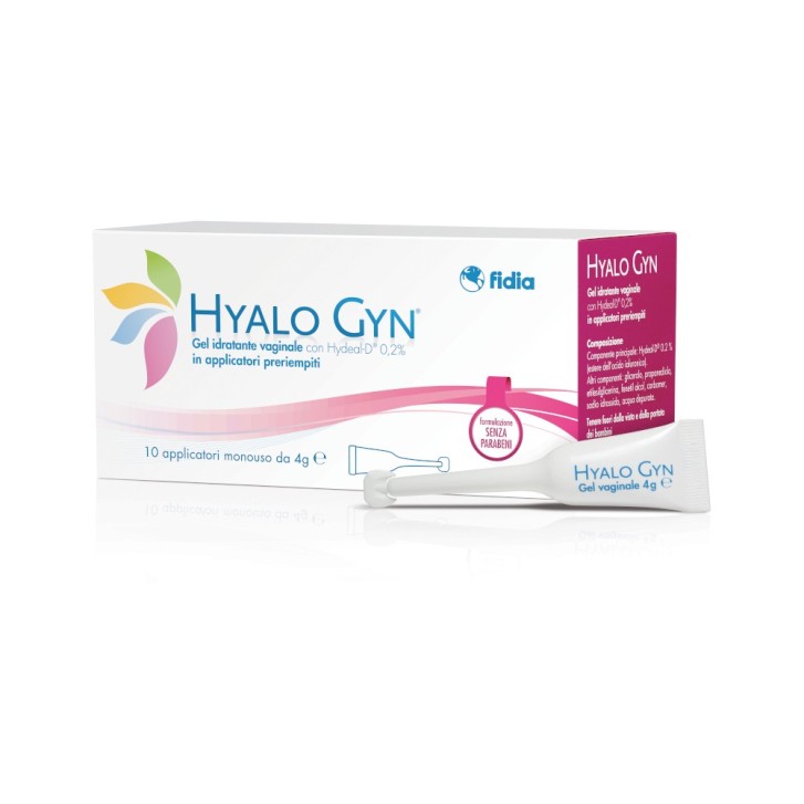 Hyalo Gyn Idratante Vaginale in Gel con Acido Ialuronico 10 Applicatori Monodose