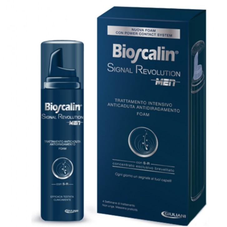 Bioscalin Signal Revolution Men Trattamento Intensivo Anticaduta Schiuma 75 ml