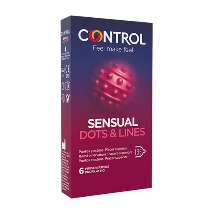 Control Sensual D&L EasyWay 6 Profilattici