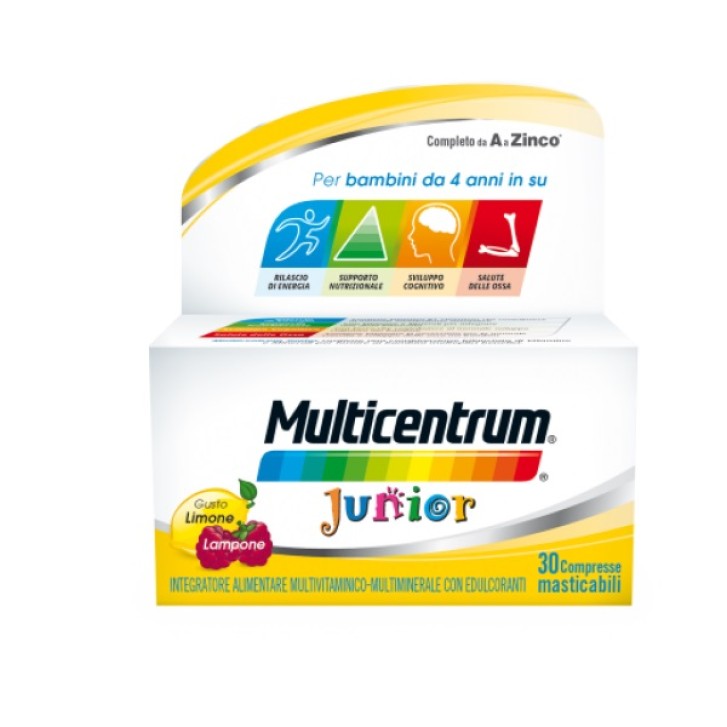 Multicentrum Junior 30 Compresse Promo - Integratore Alimentare Multivitaminico