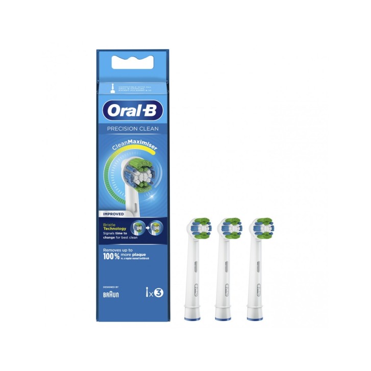Oral-B Precision Clean Testine di Ricambio 3 Pezzi