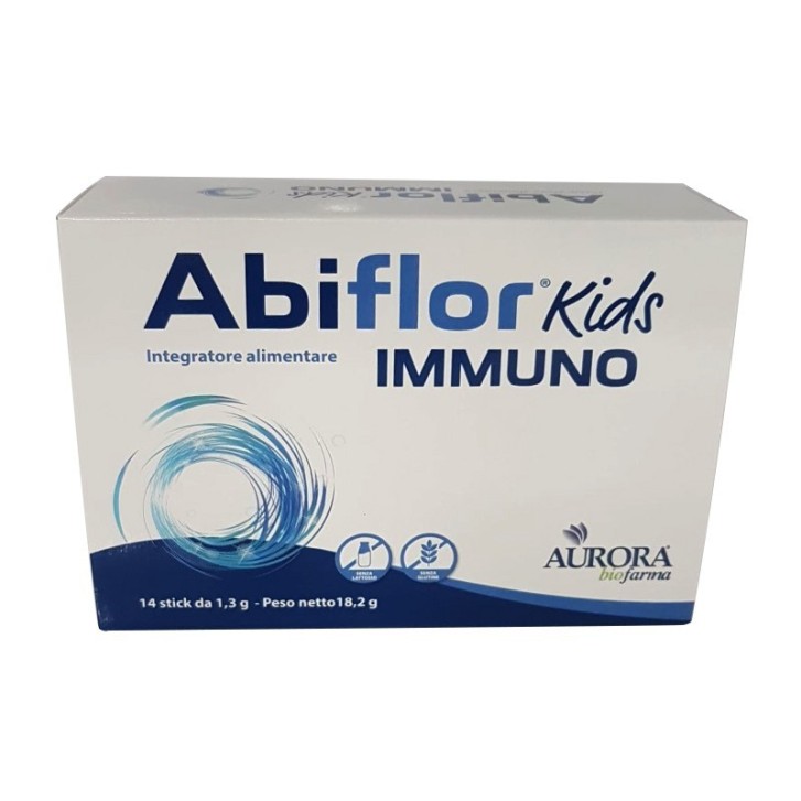 Abiflor Kids Immuno 14 Stick Orosolubili - Integratore Difese Immunitarie
