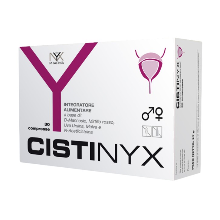 Cistinyx 30 Compresse - Integratore Alimentare Vie Urinarie
