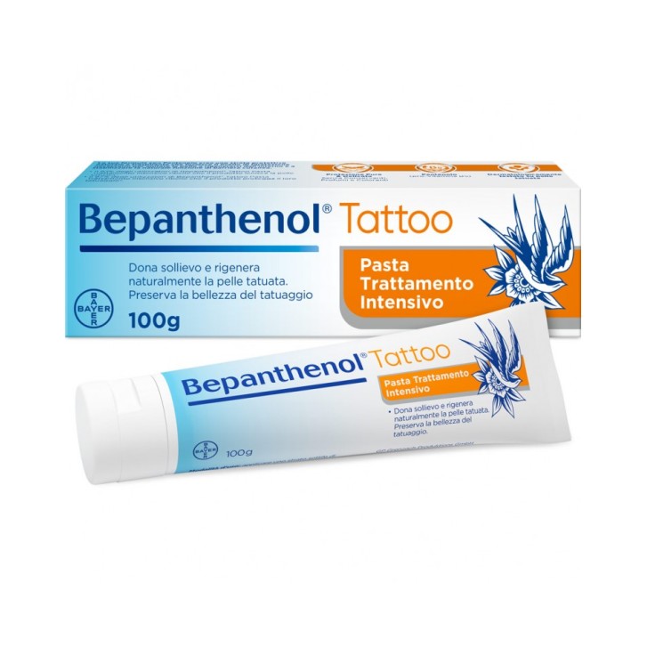 Bepanthenol Tattoo Pasta Trattamento Intensivo 100 grammi