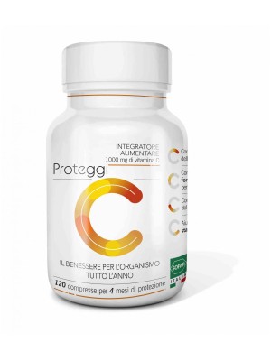 Proteggi C 120 Compresse - Integratore di Vitamina C