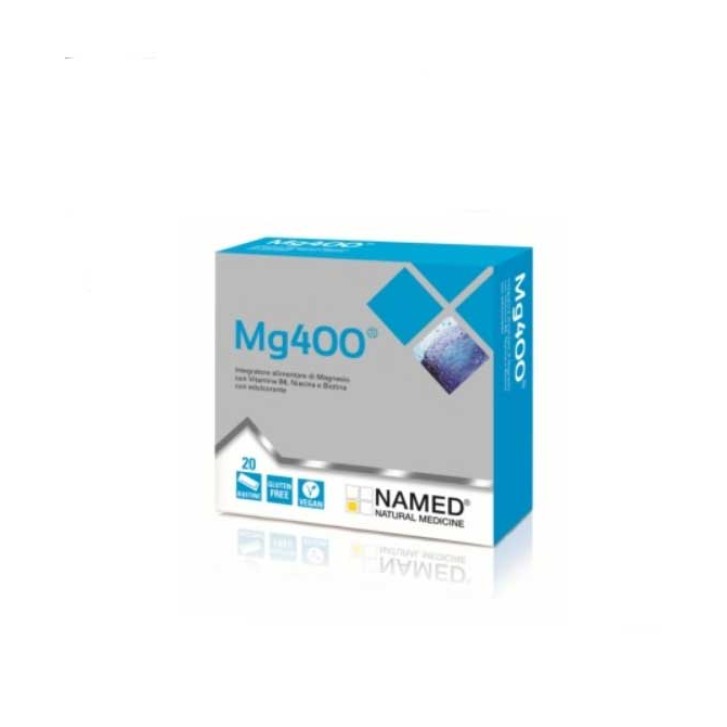 Named Mg 400 20 bustine - Integratore Magnesio e Multivitaminico