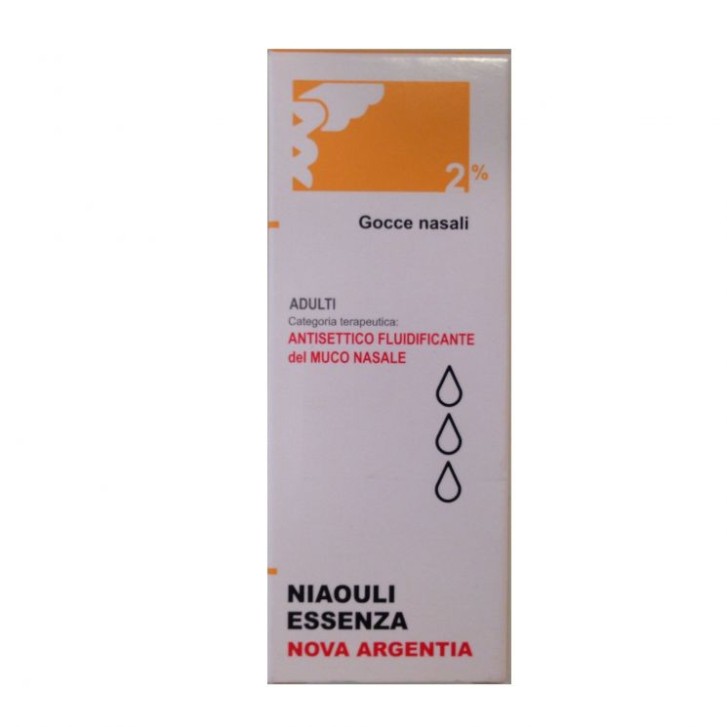 Nova Argentia Niaouli Essenza 2% Gocce Nasali 10 ml