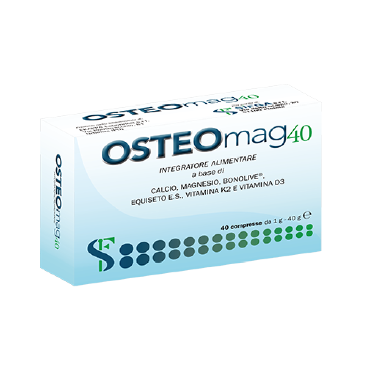 Osteomag 40 compresse - Integratore Contro L'Osteoporosi