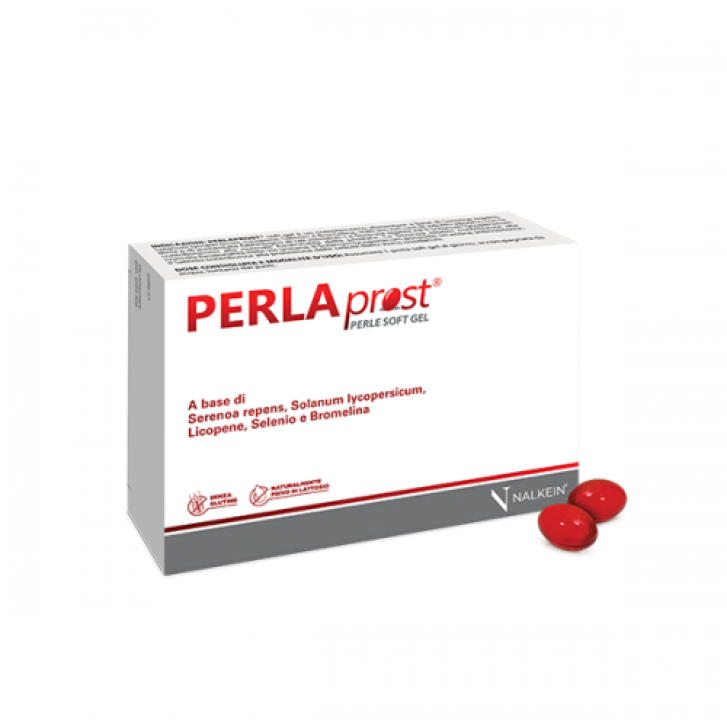 Perlaprost 15 perle soft gel - Integratore per infiammazione prostata e vie urinarie