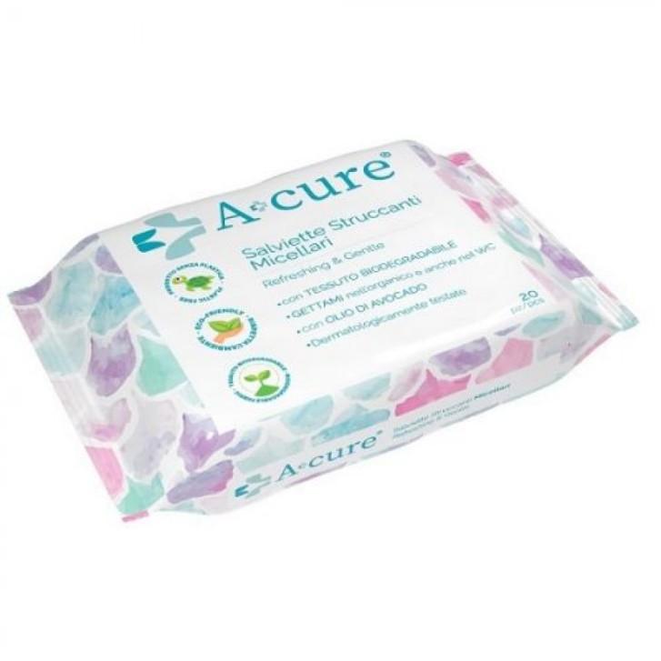 A+Cure Struccante Micellare 20 Salviette