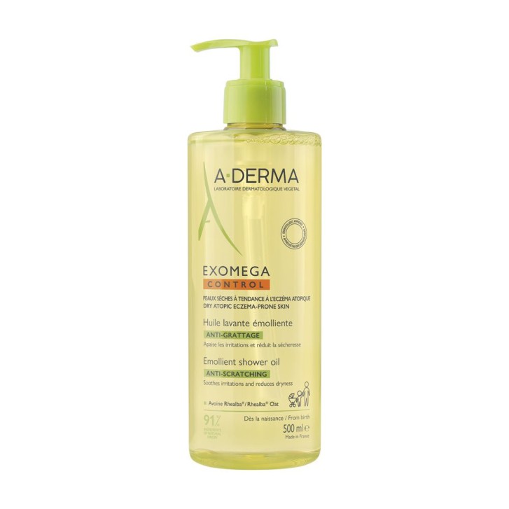 A-Derma Exomega Control Olio Lavante Emolliente 500 ml