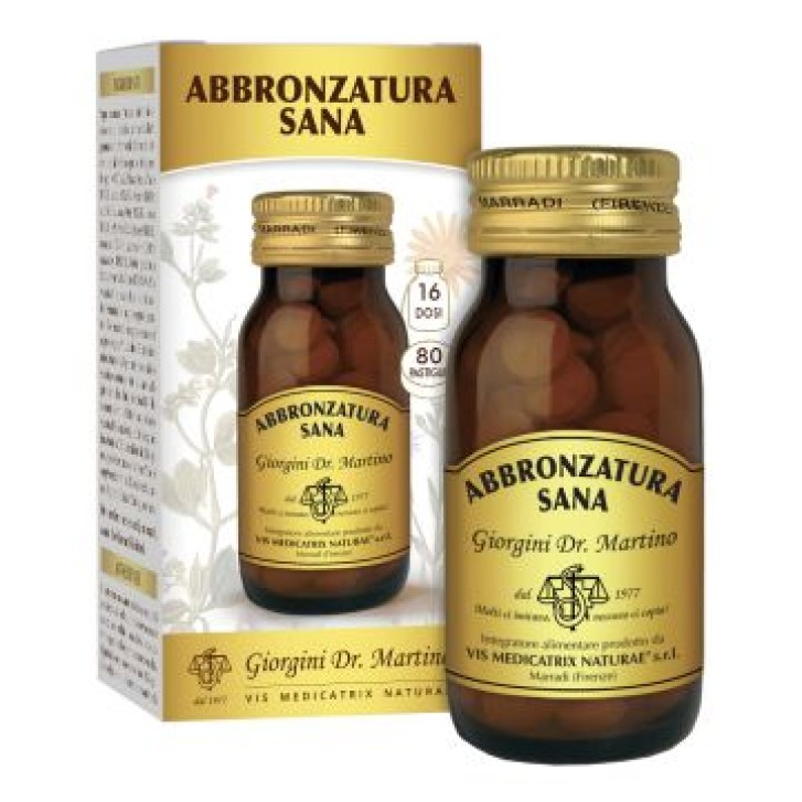 Abbronzatura Sana Dr. Giorgini 80 pastiglie - Integratore Alimentare